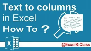 MS Excel - Text to Columns | How to Split Multiple Lines in a Cell into a Separate Columns | #excel