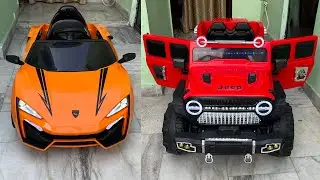 RC Lamborghini Car & 4x4 RC Jeep | Unboxing & Testing | Shamshad Maker🔥🔥