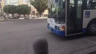 両備バス　三菱ふそう・エアロスター　F1302  荘内経由渋川三丁目行き
