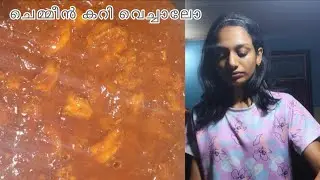 ഒരു തട്ടിക്കൂട്ട് ചെമ്മീൻ കറി😋DV05 #happy #hobby #cooking #youtube #easyrecipe #malayalam #cookwidme
