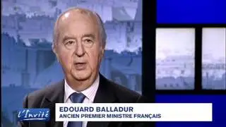 Edouard Balladur rend hommage à Georges Pompidou