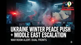 Ukraine Winter peace Push + Middle east Escalation | War room Alert: Dual Fronts