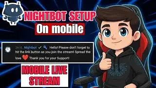 How to Add Nightbot on YouTube Live Stream | Nightbot Setup on Mobile (Step by Step) | KSG LIVE