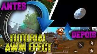 TUTORIAL do efeito sniper/awm estilo Hey Joker | No Alight motion FREE FIRE