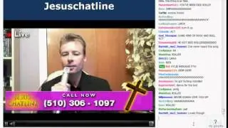 Jesus Chatline Steven Chilton gets rickrolled