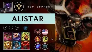 Alistar Support vs Rakan - NA Grandmaster Patch 26.02