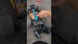 tiger tech supersonic rc car || 3s battery testing a car || 4x4 rc car part 2 #shortsl