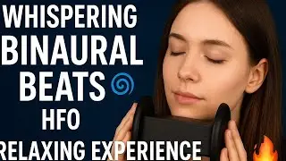 Intense ASMR: 🔊 Whispering BINAURAL BEATS HFO 💥 Relaxing Experience 🌀🔥