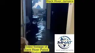 Black River Police Station DEVASTATED by Hurricane Melissa in St. Elizabeth, Jamaica