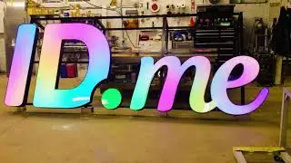 Channel Letters with RGB Illumination