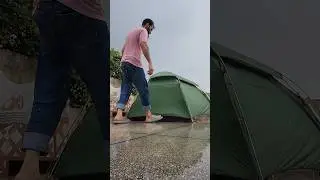 PIZZA PARTY 🍕 🎉 in RAIN ☔