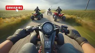 Ça va Secouer Fort pour nos quads Kymco, difficile dans ces conditions 😱 #quads #kymco #fyp #pov