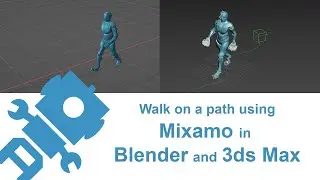Пройдите по пути, используя Mixamo в Blender и 3ds Max