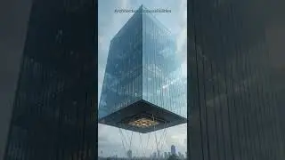 The floating buildings 👀 #trending #shorts