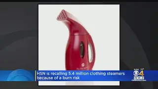 HSN Recalling 5.4 Million Clothing Steamers For Burn Risk