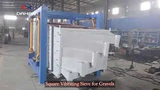 Square Vibrating Sieve for Gravels