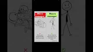 Micro-Management vs Macro-Management: Lesson 8 #MacroManagement #MicroManagement #manager