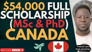 Fully Funded MSc & PhD in Canada 🇨🇦 | Up to $54,000 Stipend | IELTS Waiver available