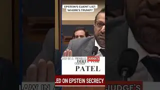 Kash Patel on Epstein's Client List: 