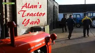Alan's Tractor Yard - Irish Farming Landscape Scenery