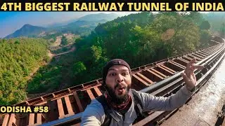 Real Beauty Of Indias 4th Biggest Railway Tunnel Gauge ( picnic spot with waterfall )|