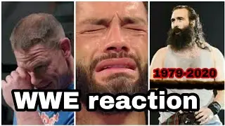 WWE superstars reaction on Luke Harper death/John Cena reaction/Roman reigns/By GetJet