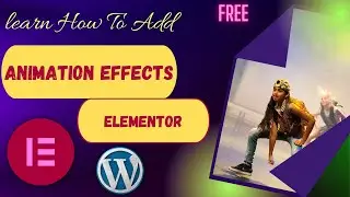 Elementor Animation| Motion Effects| Elementor Tutorial| Elementor Beginners Tutorial|2023