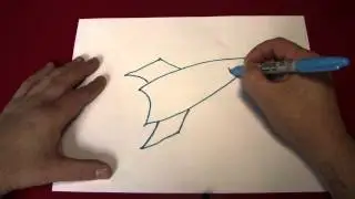 Doodling (Drawing a Rocket Ship)