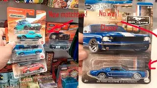 Hunting in Mirdif city Center, finally found a mustang chase! New Matchbox cars are out!