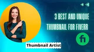 3 best and unique thumbnail for video editors #thumbnailartist #fiverrgigpromotion