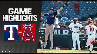 TEXS RANGERS 8-0 LOS ANGELES ANGELS - MLB - MEJORES JUGADAS - HIGHLIGHTS 09/29/2024