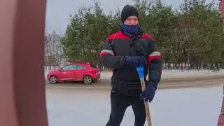 зима следующая странный видеоблог снег снег