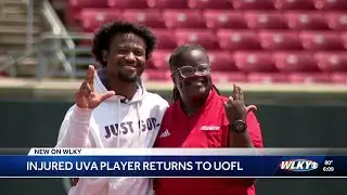 After career-ending injury against Cardinals, Virginia football player returning to UofL for PhD