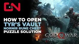 God of War How to open Tyr's Vault Nornir Rune Chest Puzzle Solution