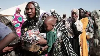 An estimated five million children displaced by Sudan's civil war