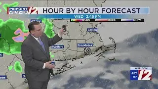 WPRI 12 Weather Forecast for 1/13/26: Dry skies today; showers arrive late tonight