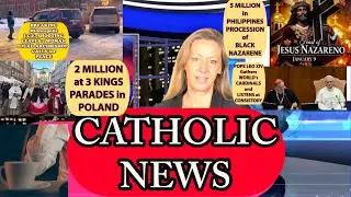 BREAKING NEWS ICE Shooting/2 Million at Poland 3 Kings/7 Million at Black Nazarene/Pope's Consistory