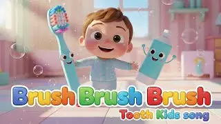 Brush Brush Brush (The Teeth Song) | Nursery Ryhme | Catchy Kids Song
