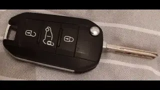 hot to change the key battery for vauxhall/opel vivaro 2019