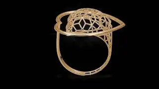 Heart Shape Plain Rose Gold Ring for Women | Minimal Gold Ring | Fine Jewelry by Goldiamart