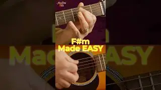 PRO-TIP: Make The F#m Chord EASY in 