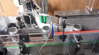 CAN BEER LABELER TESTING BEFORE DELIVERY - CANELLITECH