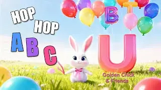🌟 Hop Hop ABC Dance | Bunny Baby Song 🐇 | Fun Alphabet Song for Kids