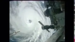 View of Hurricane Lester from the ISS