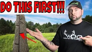 TREE STAND CLIMBING STICKS - DO THIS FIRST!!!