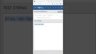 Introdução a #Regex - O que são Expressões Regulares | Dias de Dev #shorts