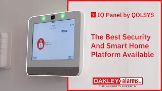 Oakley Alarms Winnipeg:  The Best Security And Smart Home Platform Available | IQ Panel by QOLSYS