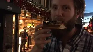 Trying out Lions & Tigers & Squares Detroit Pizza in NYC