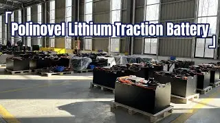 Polinovel Lithium Ion Electric Forklift Truck Vehicle Traction Battery