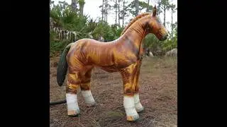 38-Inch Realistic Inflatable Horse form Jet Creations